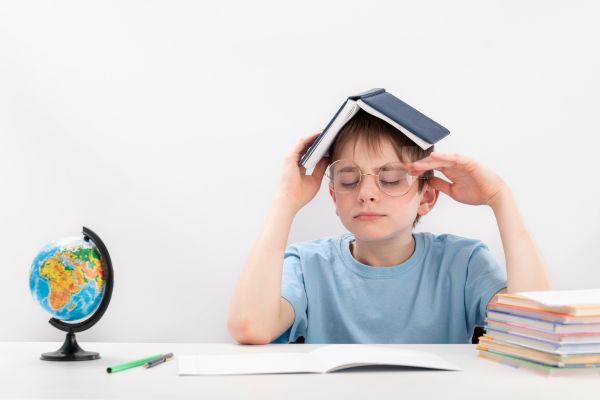 Si, los niños tienen estrés